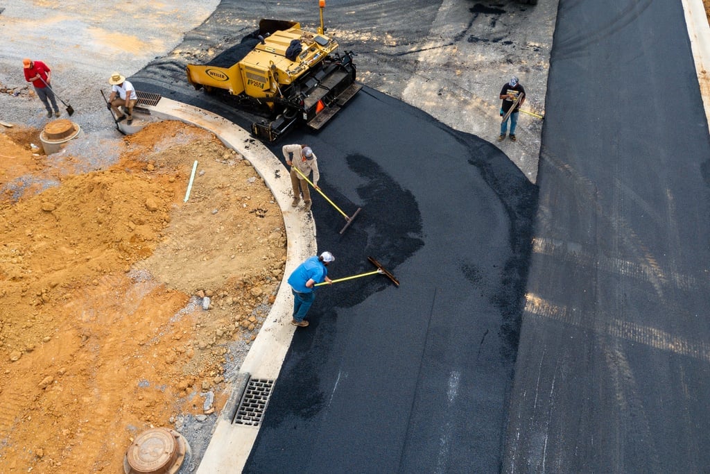 Professional paving project 8 - Hyder Paving
